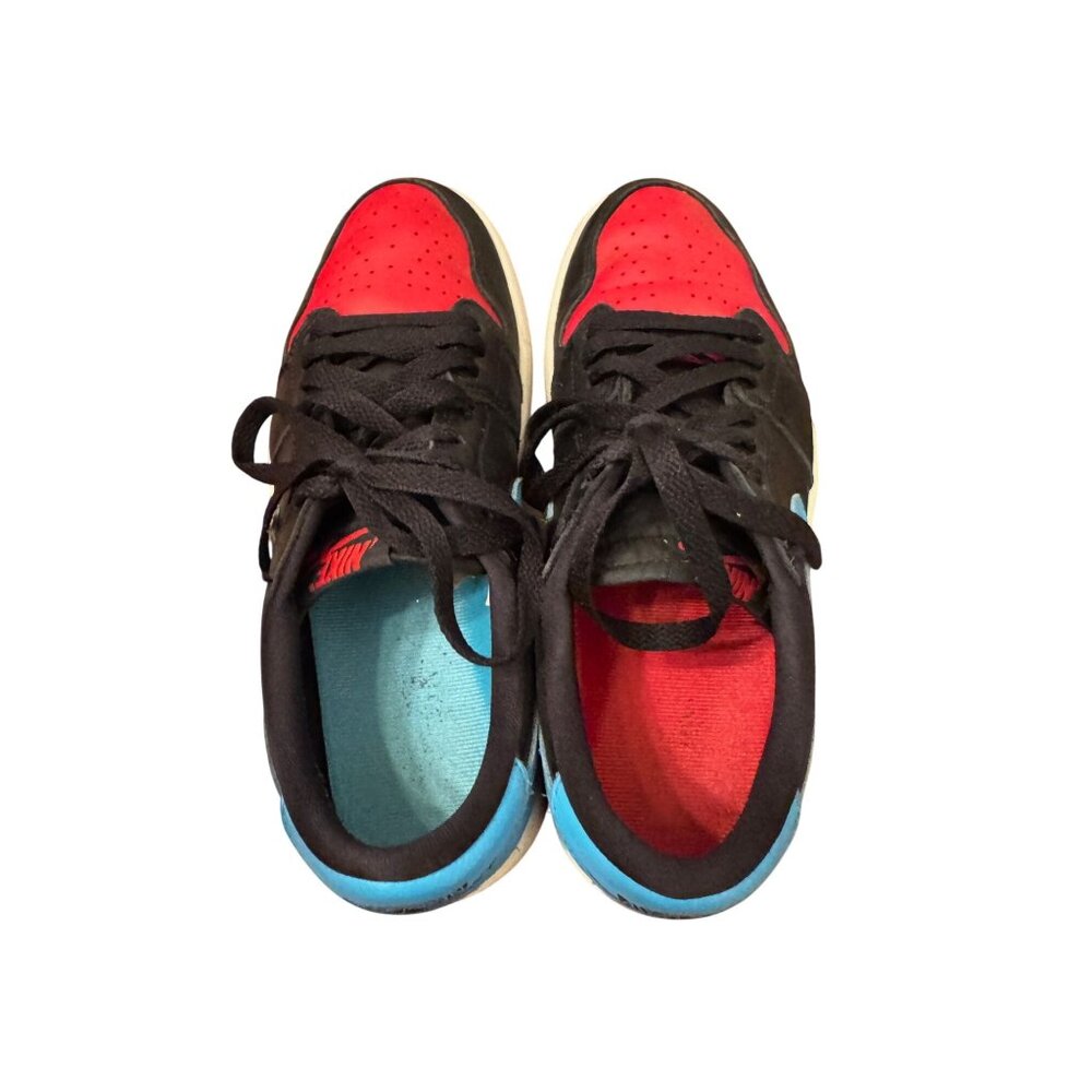 Nike women's Air Jordan red and blue shoes size 7.5 - Picture 5 of 6